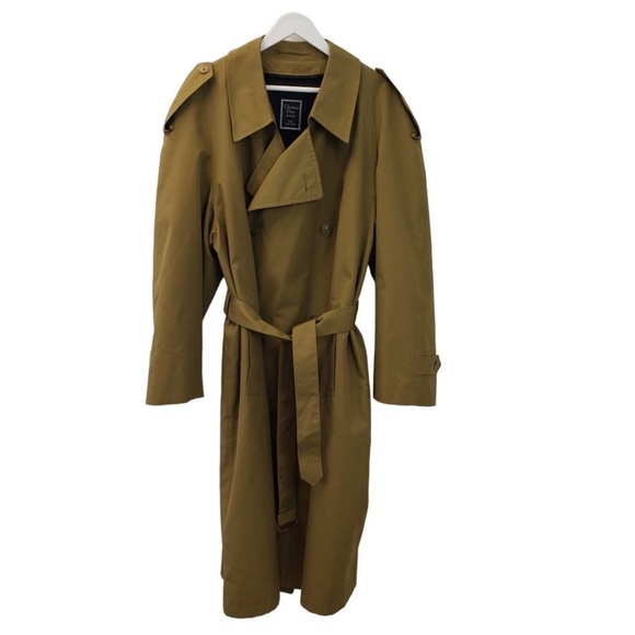 Dior Other - Christian Dior Monsieur Belted Trench Coat w/Wool Blend Liner Size 44R